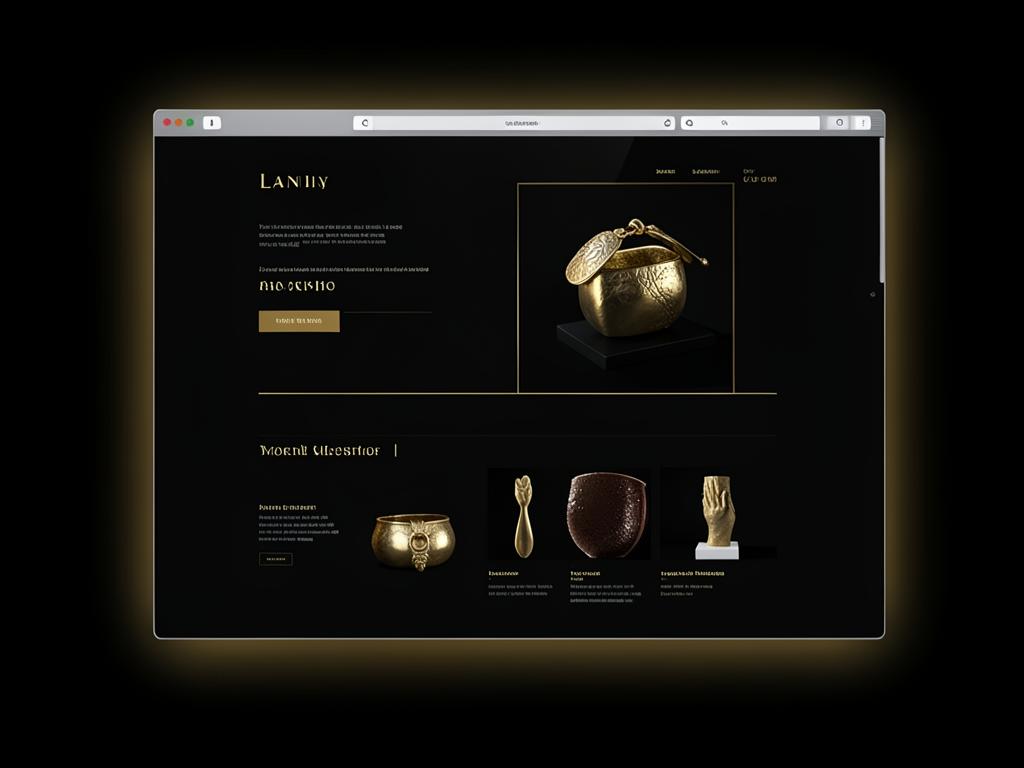 Mockup conceitual: Landing page de alta conversão